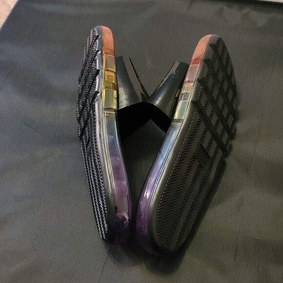 BRAND NEW BEBE MULTICOLOR SLIDE SANDALS R3 - Picture 11 of 14